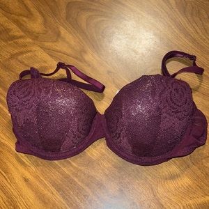 3/$20 🦋 PINK Lace Date Push-Up Bra